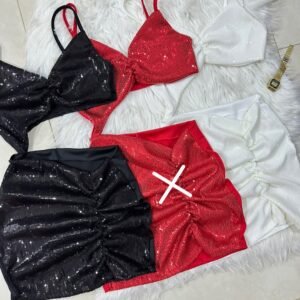 Vestido con lentejuelas